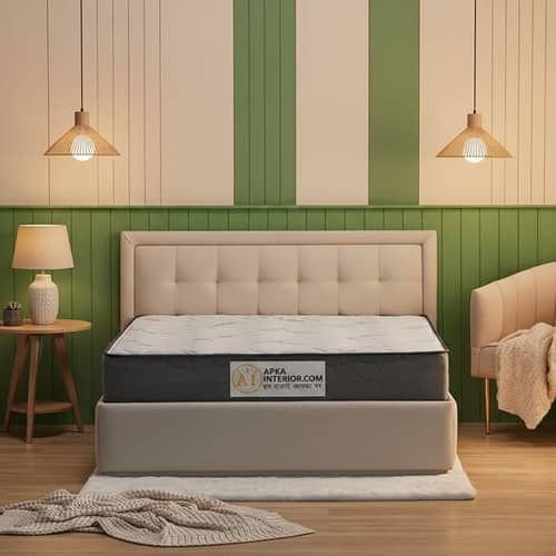 Single Size Pocket Spring Mattress with Memory Foam Layer | Medium Soft, Bouncy & Zero Partner Disturbance (72x36x6)