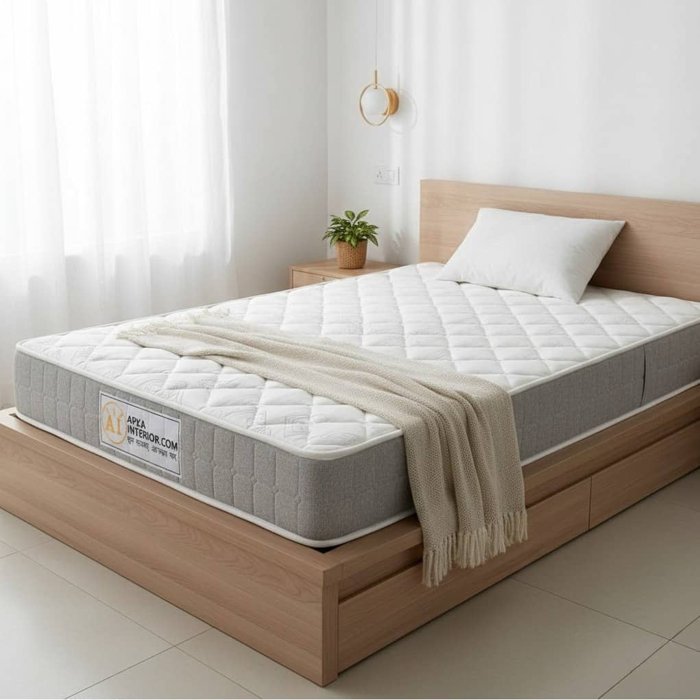 Apkainterior High Density Soft Bounce PU Foam Mattress (72x36x4) | Premium Comfort Single Bed Mattress with Enhanced Support & Plush Feel