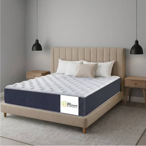 Acupressure Orthopedic Mattress (72x60x6 Inch) | Therapeutic Pressure Point Relief, Improved Blood Circulation & High-Density Support Foam