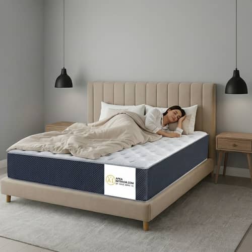 Acupressure Orthopedic Mattress (72x60x6 Inch) | Therapeutic Pressure Point Relief, Improved Blood Circulation & High-Density Support Foam