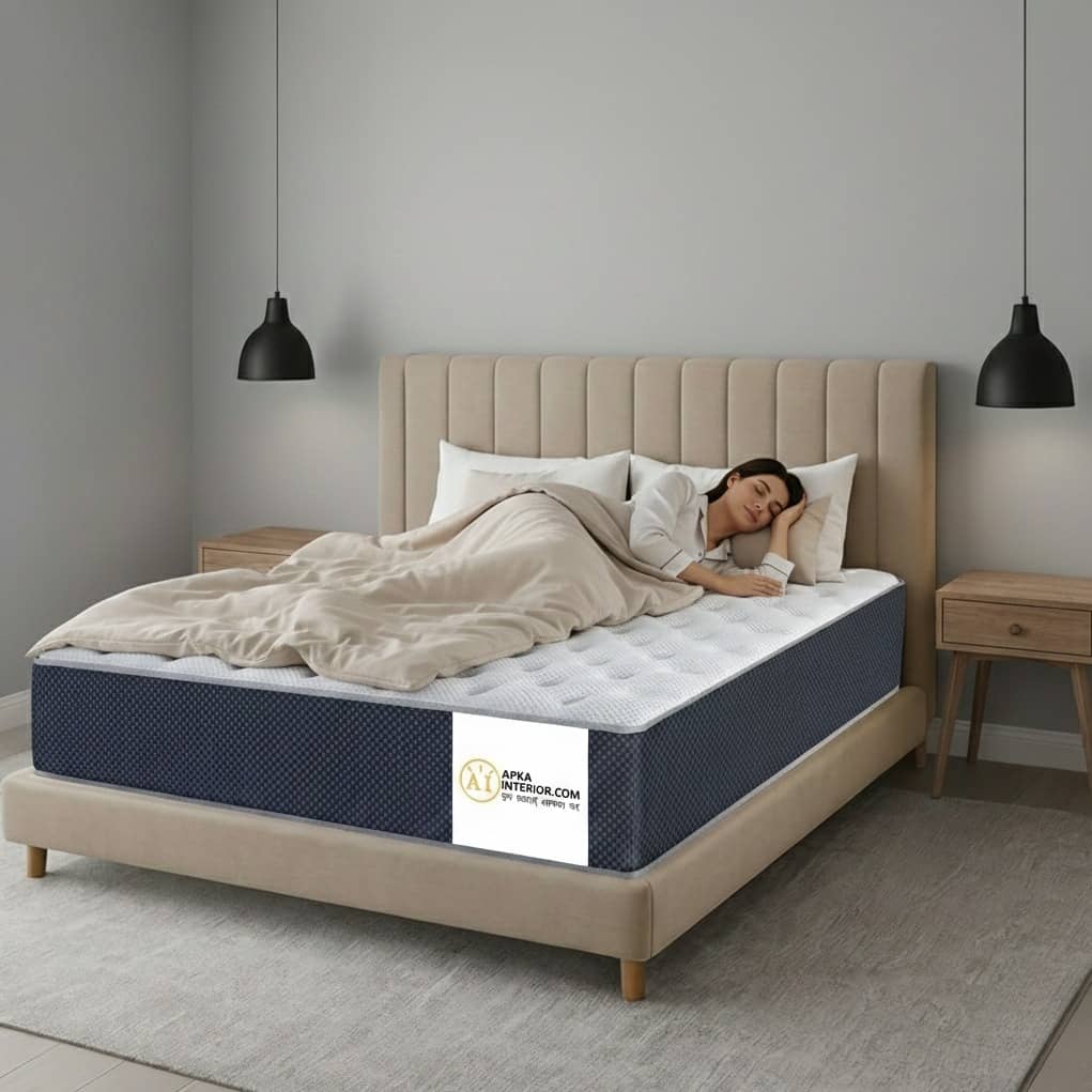 Acupressure Orthopedic Mattress (72x72x6 Inch) | Therapeutic Pressure Point Relief, Improved Blood Circulation & High-Density Support Foam