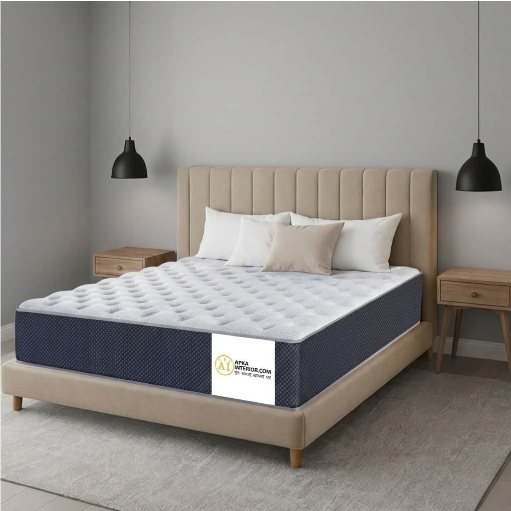 Acupressure Orthopedic Mattress (72x72x6 Inch) | Therapeutic Pressure Point Relief, Improved Blood Circulation & High-Density Support Foam - front_view