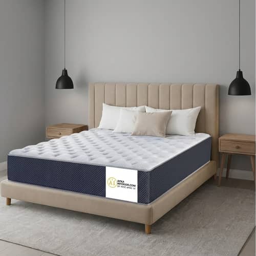 Acupressure Orthopedic Mattress (72x72x8 Inch) | Therapeutic Pressure Point Relief, Improved Blood Circulation & High-Density Support Foam