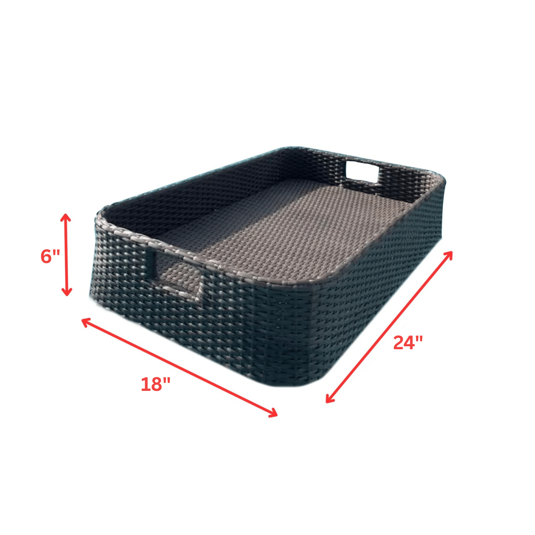 Luxury Floating Serving Tray For Swimming Pool - front_view