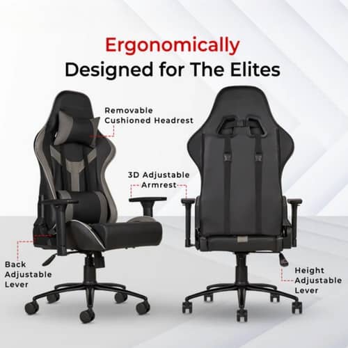 Batman Gaming Chair (Grey)