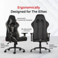 Batman Gaming Chair (Grey) - rear_view