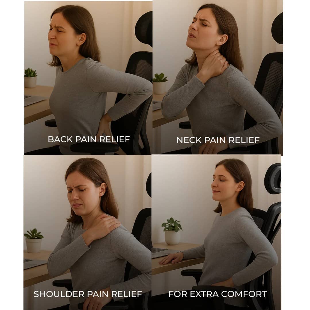 Ergonomic Mesh Executive Office & Home Chair (Black)