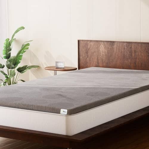 Mattress Topper Single Size Softy Foam | Quick Response Foam (72x36x2 Inch) Grey