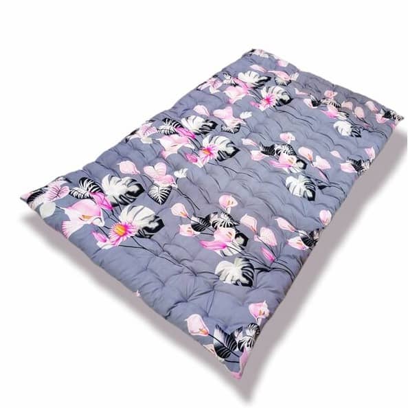 Soft Cotton Quilt Mattress Foldable Movable Single Firm Mattress (6 ft x 3 ft or 72 x 36 Inches)