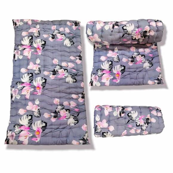 Soft Cotton Quilt Mattress Foldable Movable Single Firm Mattress (6 ft x 3 ft or 72 x 36 Inches)