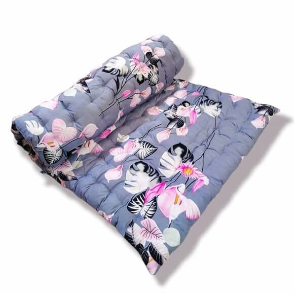 Soft Cotton Quilt Mattress Foldable Movable Single Firm Mattress (6 ft x 3 ft or 72 x 36 Inches)