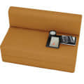 Dublin Foldable Sofa Cum Bed (Mustard Yellow) (6X5) - top_view