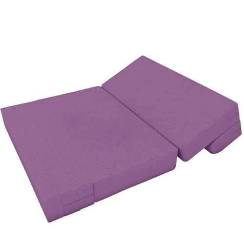 Dublin Purple Sleeper Sofa Cum Bed 1 Seater (6x3 Ft)