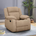 Orleans Brown Fabric Manual Recliner - photo