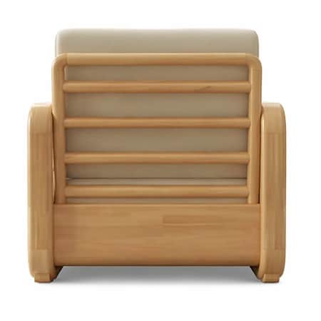 Scandinavian Single Seater Sofa - rear_view