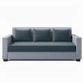 Affordable 5 Seater Velvet Sofa Set - top_view