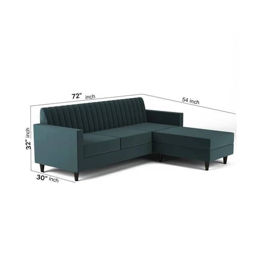 Budget-Friendly L-Shaped Sofa Set